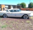 Classic 57 Buick outside carwash in Williams Arizona