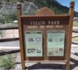 Information sign in Fellin Park Ouray