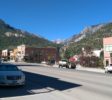 Looking up Main Street in Ouray